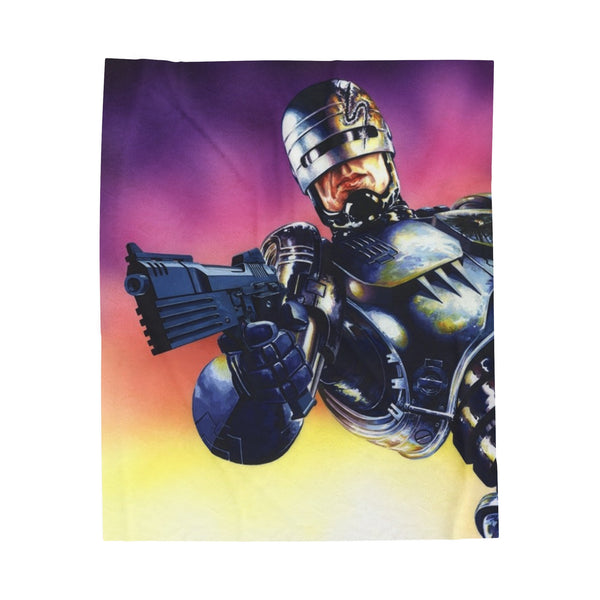 Robocop Plush Blanket