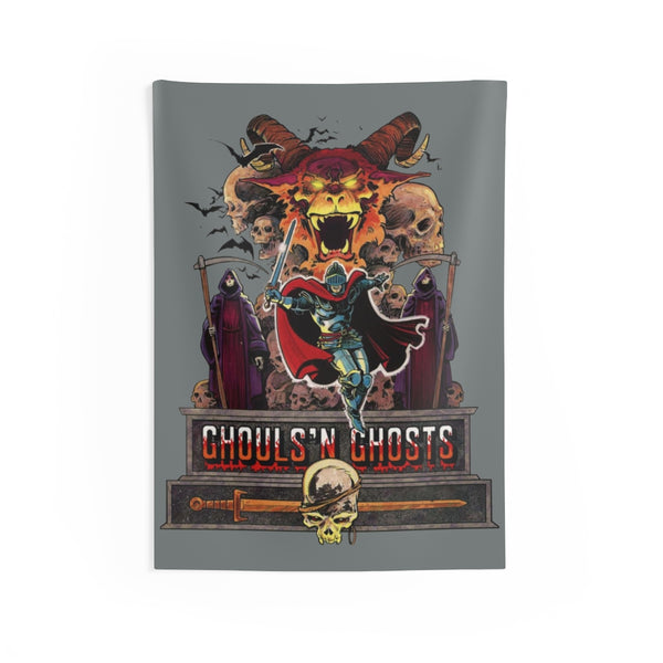 Ghouls N Ghosts Wall Tapestry