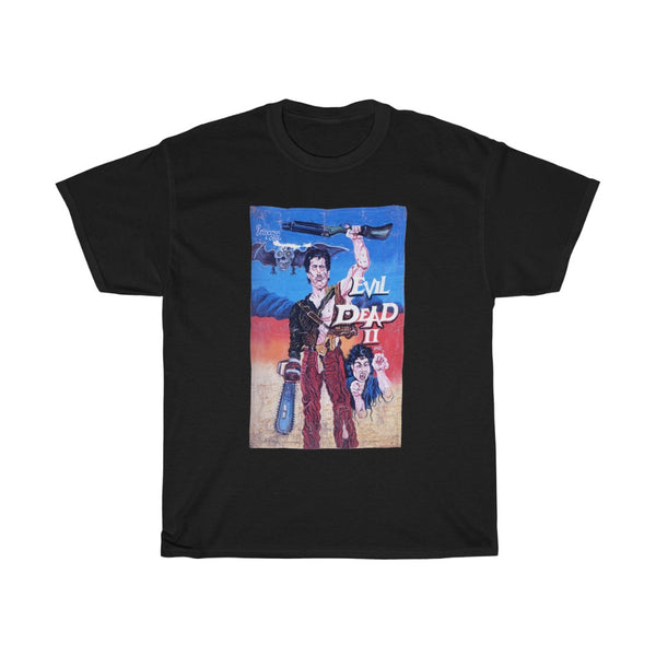 Evil Dead II Hand Painted Poster T-Shirt