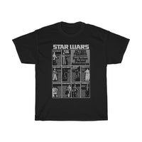 Star Wars Action Figures Vintage Magazine Ad T-Shirt Style A